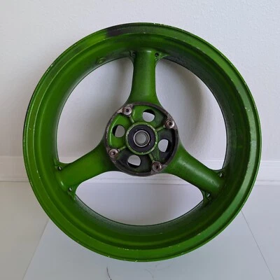 98-02 KAWASAKI NINJA ZX-6R ZX636 05-08 ZZR ZZR600 LLANTA TRASERA RECTA RUEDA TRASERA Foto 1 de 4