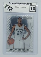 2013-14 Panini Prizm Anthony Davis #4, Raw Review Graded GSC 10