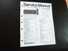 Original Service Manual Schaltplan Technics Sa-Gx690