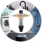 Mosiężny filtr spłukiwania wstecznego 20mm + 25mm m / wskaźnik ciśnienia domowa stacja wodna filtr wody