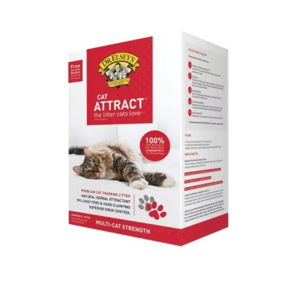 Ninhada Dr. Elsey's Cat Attract - Bolsa de 20 lb - Imagem 1 de 4