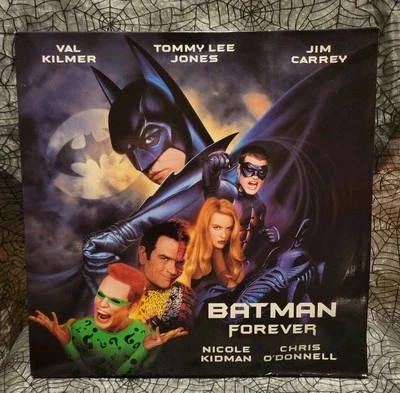 Batman Forever Laserdisc 2-Disc Set 1995 Extended Play Val Kilmer Jim Carrey - Image 1 of 4