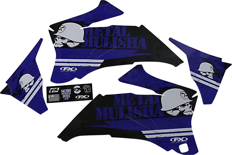 Kit de gráficos de cubierta Mulisha de metal Yamaha Effex de fábrica (23-11224) Foto 1 de 1