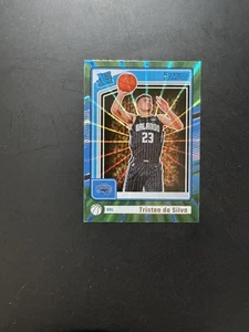 Tristan Da Silva  – 2024-25 Donruss – Magic – #203 - Holo Green Laser - RC - Picture 1 of 2
