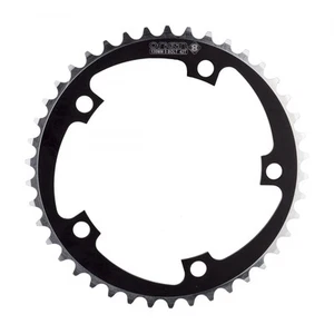 Alloy Non-Ramped Chainrings, 42t, Black - Picture 1 of 1