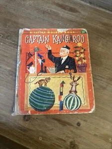 A LITTLE GOLDEN BOOK CAPTAIN KANGAROO 1956 - Imagen 1 de 5