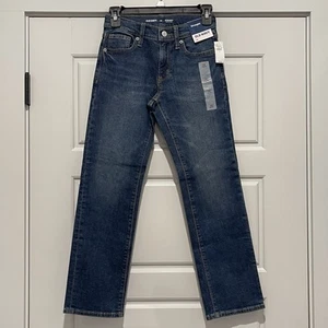 Old Navy Boys Straight Leg Denim Jeans NWT Size 10 - Picture 1 of 4