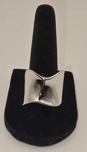 Park Lane "Concept" Silver Tone Ring Size 8 -486 - Picture 1 of 6