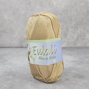 Eulali 100grs Omega Bright 100% Egyptian Cotton Crochet Kitting Yarn Gold - Picture 1 of 5