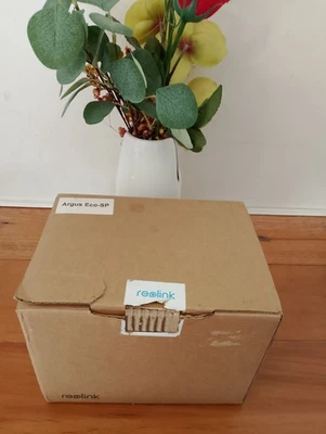 Reolink Argus Eco Wireless Security Camera & Reolink Solar Panel New in Open Box - Image 1 of 4
