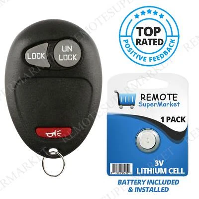 Replacement for 2006 2007 2008 2009 2010 Hummer H3 H3T Remote Car Key Entry Fob Foto 1 de 4