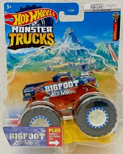 2022 HOT WHEELS MONSTER TRUCK LIVE - BIGFOOT 4X4 PICK UP - BLAU - MASSSTAB 1:64 - Bild 1 von 3