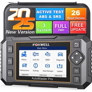 Foxwell NT650 Pro Bidirectional ABS SRS Car OBD2 Scanner Diagnostic Reset Tool - Picture 1 of 10