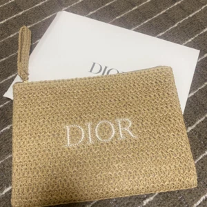 Christian Dior Pouch bag 2025 Original Limited Summer Rattan Beige - Picture 1 of 7