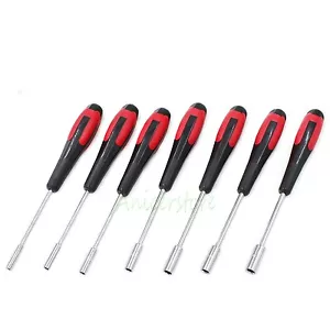 3 mm 3,5 mm 4 mm 4,5 mm 5 mm 5,5 mm 6 mm Mini Griff Steckschlüssel Sechskantmutter Reparaturset - Bild 1 von 19