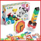 beblox Building Toys Kids 250-piece Set Building Blocks Stem Toys w/ Accessories