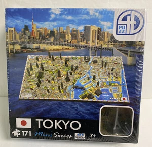 Tokyo Cityscape Jigsaw Puzzle #171 Mini Series 14”x8”x2.8” Ages:7+ - Picture 1 of 7