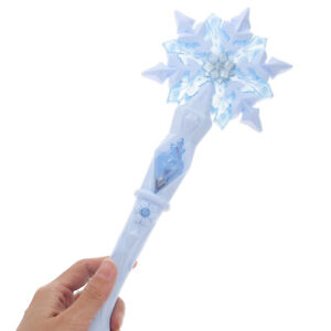  Party Supply Flashing Wand Dress Snowflake Princess Child Fairy Light Stick