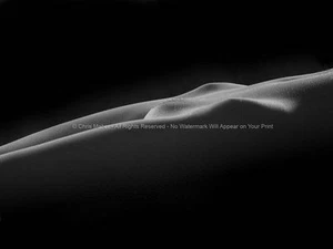 5381 B&W Fine Art Nude Woman Female Girl Hips by Maher - Imagen 1 de 1