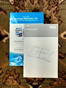 Nintendo Wii Bedienungsanleitung Balance Board Owners Manual Anleitung 3 Sprachen - Bild 1 von 1