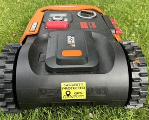 SICHERHEITSAUFKLEBER ANTI DIEBSTAHL PIN CODE & GPS für Worx Landroid Mäher - Bild 1 von 8