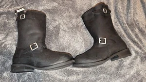 Dingo Rob Pull On  Mens Black Casual Boots DI19040 Sz-13 EW - Picture 1 of 11