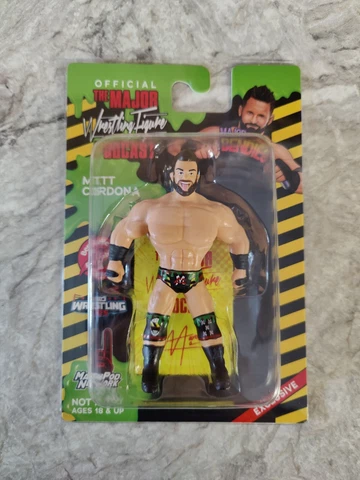 Major Bendies Matt Cardona Zack Ryder PWT Exclusive 1/300 Figure Mwfp MAJOR POD Cover