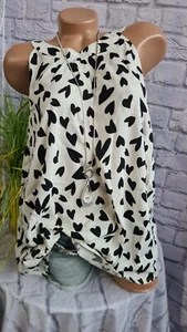 Aniston Shirt Tunika Ärmellos Blusentop schwarz crem bis Gr. 36 48 Damen (7 158) - Bild 1 von 9