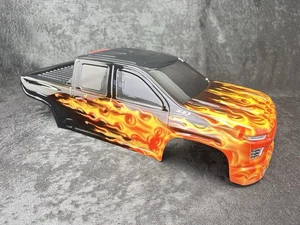 CUSTOM PAINTED 1/8 RC TRUCK BODY ARRMA KRATON 6S PROLINE 3592-00 SILVERADO - Picture 1 of 11