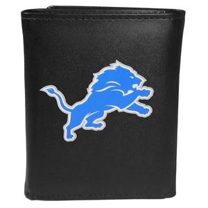 Detroit Lions Tri-fold Wallet Large Logo w/ Gift Box - Picture 1 of 3
