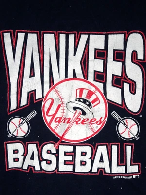 Camiseta sin mangas vintage de los New York Yankees para mujer mediana años 90 MLB béisbol azul Foto 1 de 4