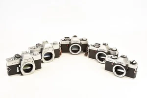 5 Minolta 35mm SLR Film Camera Bodies XG-A SRT101 XG7 XG3 for PARTS REPAIR V28 - Picture 1 of 7