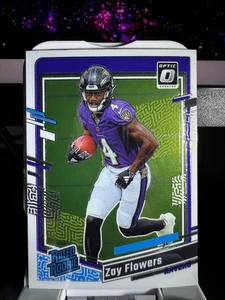 2023 Donruss Optic Zay Flowers RC #210  Baltimore Ravens - Picture 1 of 2