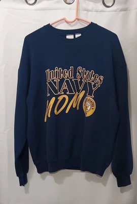 Sudadera De Colección MJ Soffe Estados Unidos Marina Mamá Azul Talla X-Grande XL Hecha en EE. UU. Foto 1 de 3
