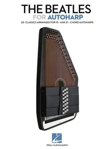 The Beatles for Autoharp 15 & 21 Chord Sheet Music 20 Pop Rock Songs Book - Picture 1 of 1