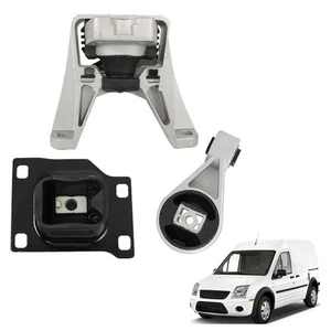 Engine Motor Trans Mount 3PCS Set For 2010-2013 Ford Transit Connect 2.0L A5495 - Picture 1 of 9