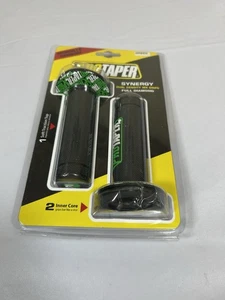 PROTAPER 7/8" 22MM Synergy Dual Density Full Diamond MX Quad Grips Green/White - Picture 1 of 2