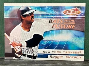 2001 Fleer Futures #9BF Reggie Jackson Bats To The Future NY Yankees - Picture 1 of 2