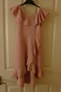 Girls River Island Dress Dusty Pink Age 5/6 - Picture 1 of 5