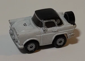 Vintage Micro Machines 1956 White Ford Thunderbird with Black Top 1986 Galoob - Picture 1 of 5