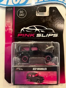 2023 JADA BLACK JEEP WRANGLER PINK SLIPS SERIES - Picture 1 of 1