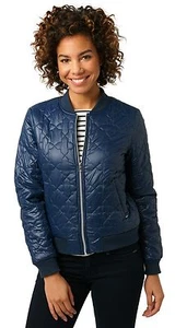New In Tom Tailor Womens padded bomber waterproof jacket last size 10 ( S) - Picture 1 of 6