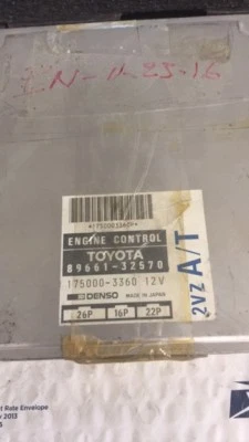 89661-32570 Toyota Camry 1990-1991 ecu ecm computer - Image 1 of 2