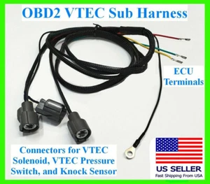 OBD2 Fits Honda VTEC Engine Sub Harness ITR B16a B20 D16z6 D15B P72 LSVTEC - Afbeelding 1 van 3