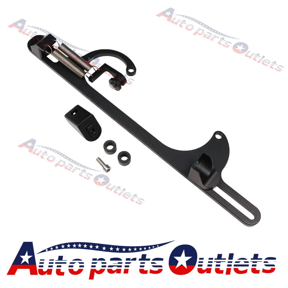 Aluminum For 4150 4160 Serie Billet Throttle Cable Carb Bracket Carburetor 350 - Image 1 of 4