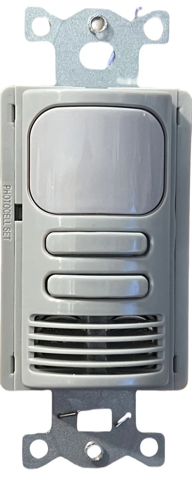 Interruptor de pared Hubbell Current LightHawk tecnología dual sensor de ocupación, US/PIR, Foto 1 de 1