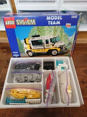 Lego Model Team Set 5550 Custom Rally Van Complete /w Box! - Image 1 of 4