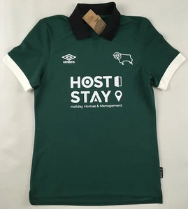 NEW Derby County 2023 2024 Umbro third shirt jersey football Host Stay BNWT S - Picture 1 of 13