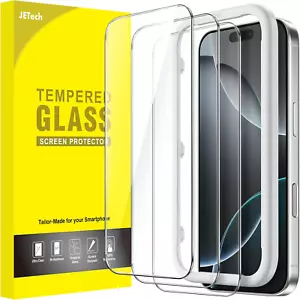 Screen Protector for Iphone 16 Pro 6.3Inch Tempered Glass Film Easy Installation - Picture 1 of 12