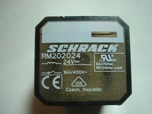 Relé 24V 2xUM 400V 16A #19R92 - Imagen 1 de 3